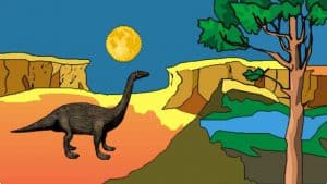 Riojasaurus (Echse aus Rioja)